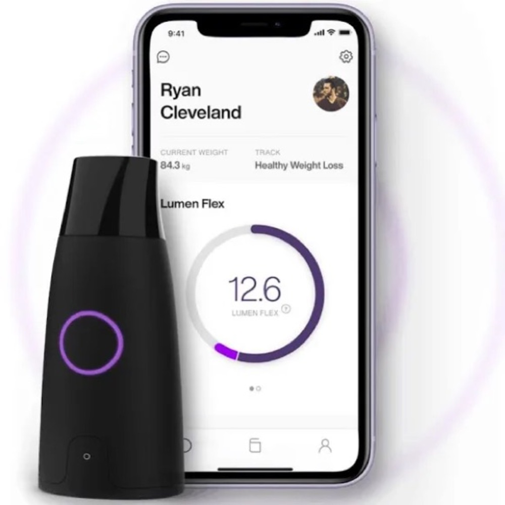 Lumen Metabolism Fitness Tracker by Metaflow